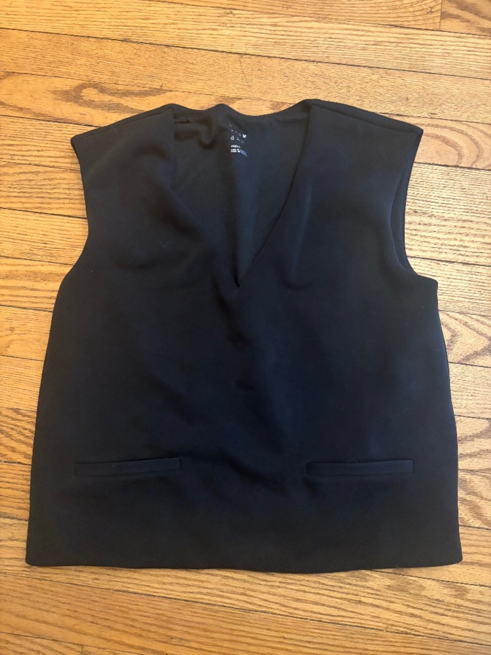 A New Day black vest-style tank in size small